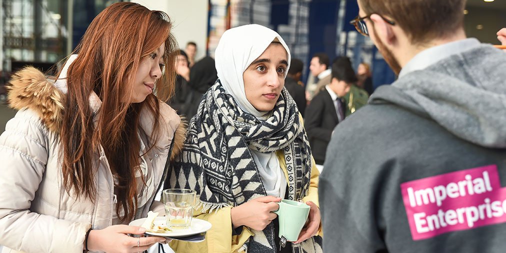 ImperialBiz's tweet photo. Leading players from London’s start up scene met budding entrepreneurs at this year’s #LaunchPad, hosted by the Business School and a part of Enterprise Week.
#ImperialBiz #icentweek18
https://t.co/3qKH9idqU0 https://t.co/3trgNKXQIo