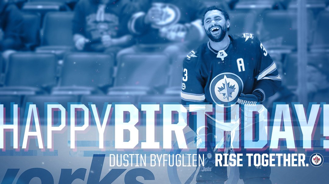 We all already know this, but...

3  3  looks GOOD on you Buff!

Happy Birthday to Dustin Byfuglien! 