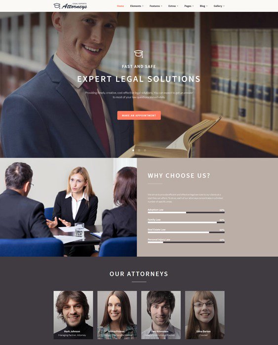 templates_site's tweet photo. If you need to create a #website for an #attorney or #lawfirm, then you have to check out these #Bootstrap website #templates! These #websitetemplates are made for #lawyers and they have features like #parallax effects, #PSDfiles, and #GoogleWebFonts! https://t.co/AbdQmD6E50 https://t.co/AD3kOEaAhK