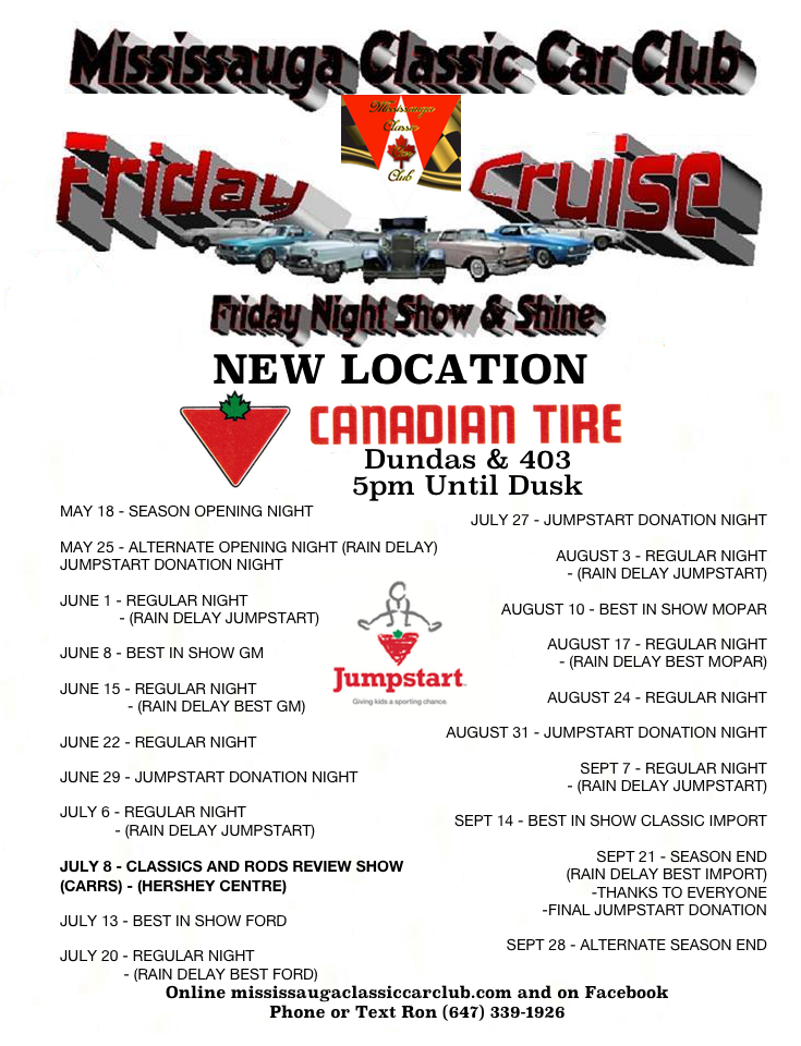 Mississauga Classic Car Club (SaugaClassicCar) Twitter