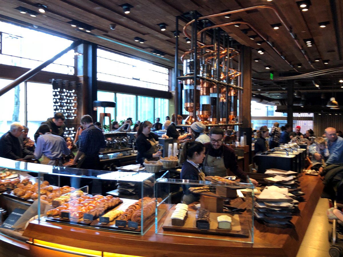 There are only two Starbucks Reserve™ Roasteries in the world. One of them is in Seattle! Check it out next time you are in town. #STARBUCKSRESERVE