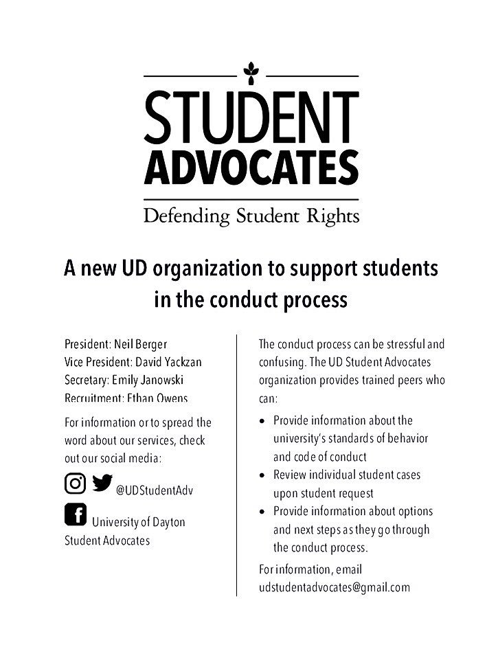 UDStudentAdv's tweet image. Run into disciplinary trouble recently? UDSA is here to help!

For appointments, fill out the short form at this site: goo.gl/pH3jbf.

We will provide support and advise you on the best steps to take in this stressful time.