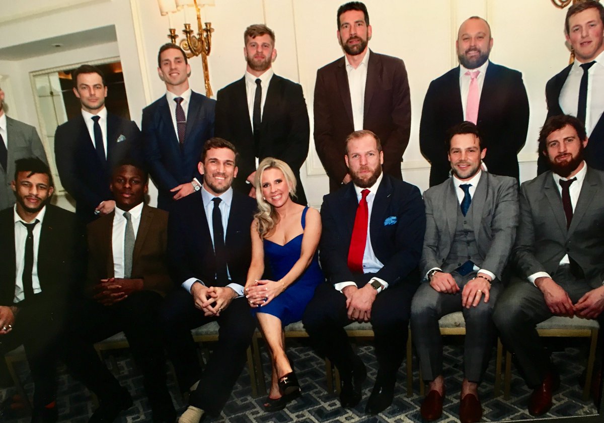 Decent squad assembled. Amazing night in progress for <a href="/Day5Testimonial/">Christian Day</a> at The Savoy Hotel. 
Raising funds for <a href="/LinkupwithLeon/">Leon Barwell Fdn.</a> and <a href="/NiamhsNextStep/">Niamh’s Next Step CIO 💜</a> 🙌