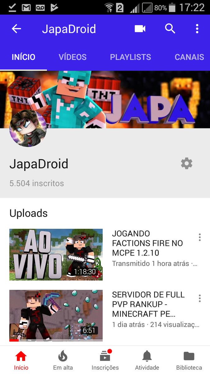 Olha quem volto com o nome de antes rs