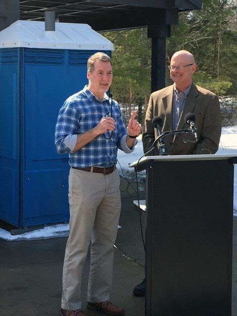 When you're forced to do a press conference in front of a porta-potty, you know there are problems with Minnesota's infrastructure. #assetpreservation