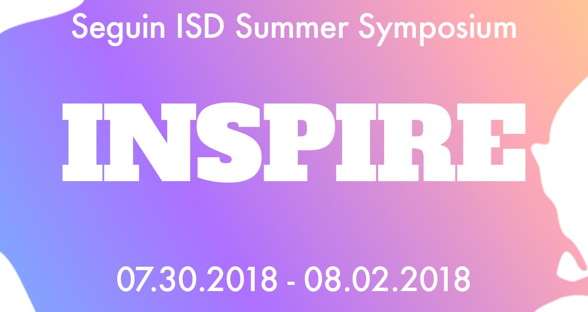 DMurilloSISD's tweet photo. How will you inspire your students to become exceptional citizens? #SummerSym18 #MakeYourMark2018 https://t.co/otdcmX3m35