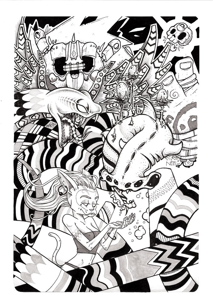remouse1991's tweet photo. Not going to lie it’s was a freaking honour working on this @Collab_Nation stage 4. Three incredible artists had already worked on it and I was kind of nervous to work on it but happy with what I added. https://t.co/Mucy1uYaU9
