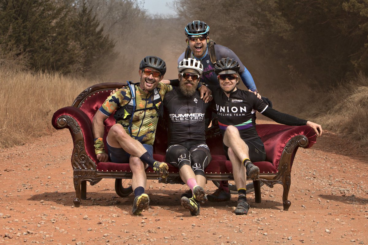 YuriHauswald's tweet photo. @Bonk_Breaker @landrun100 @DirtyKanza200 Racers, during the race. @salsacycles had a perfect spot on course where you could dismount, drop your bike, get your photo, and be back at it in less than a minute. #beatyesterday #LR100 https://t.co/vOKdip7Q7T