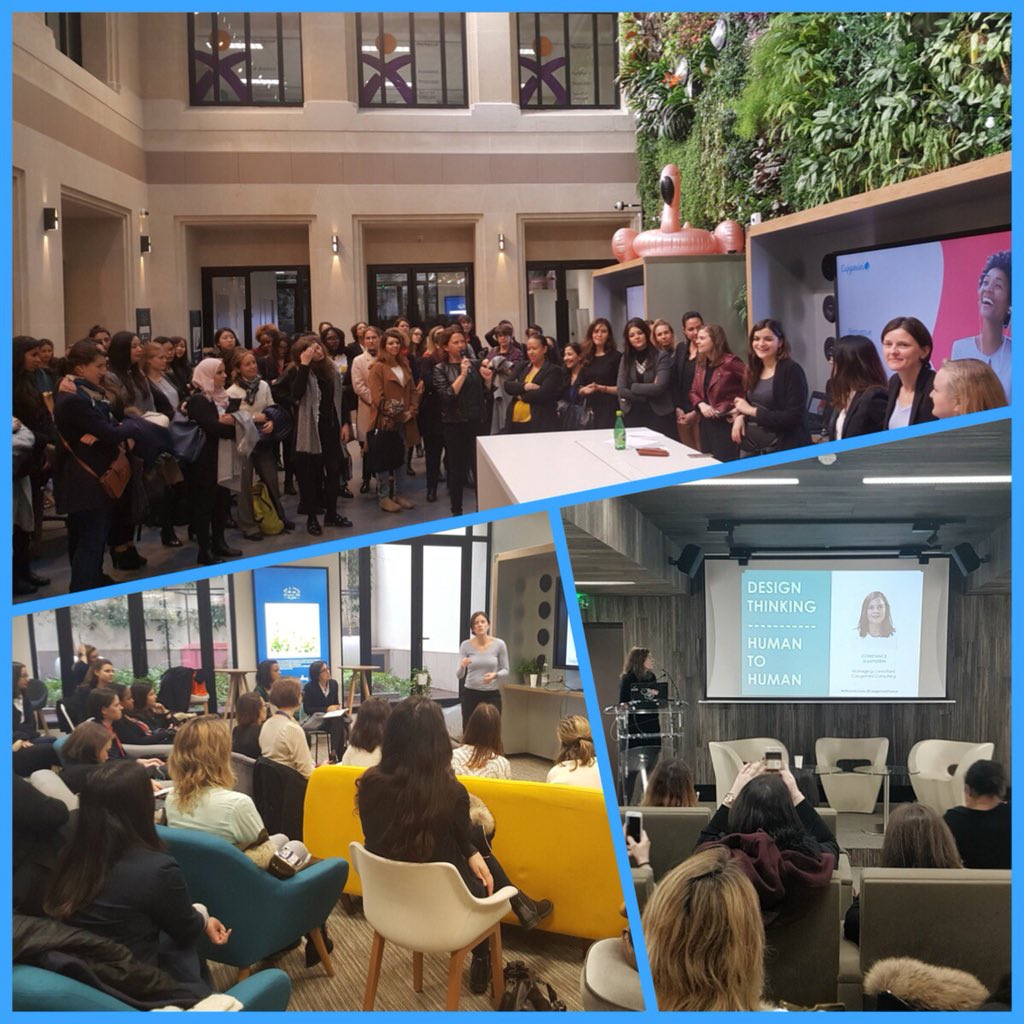 sfouille's tweet image. Quel succès pour la soirée #WomenAtCapgemini ! Tant de #femmes pour découvrir les actions de @capgemini en faveur de la #Mixité. Toutes unies pour célébrer nos expertes présentes qui partagent leur expérience en #IA #designthinking #innovation. Merci à toutes 👏🏻 #ellesontchoisi