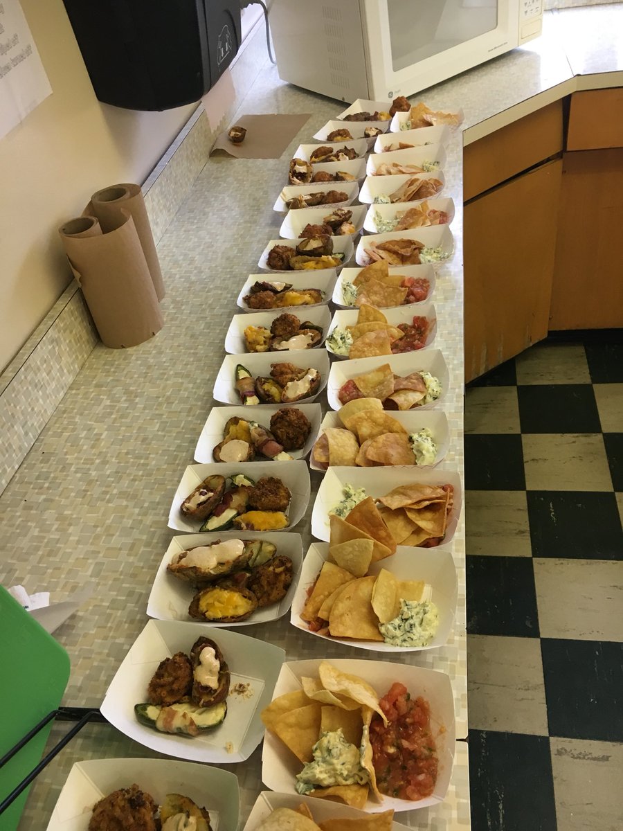 Mrs_Dirksen's tweet photo. Appetizer Sampler lab was a success !! #LHSFCS https://t.co/ZRGdUbJvhS