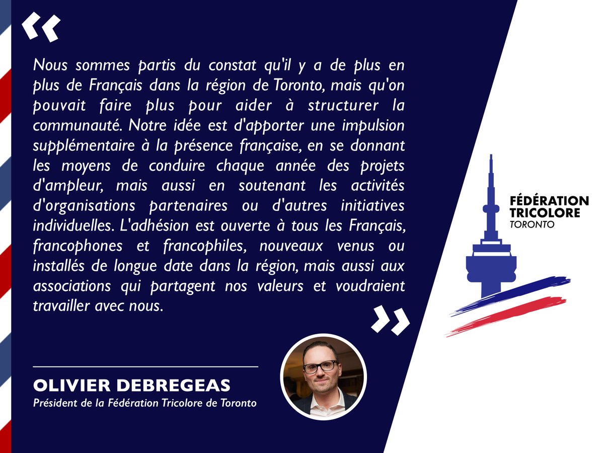 Fédération Tricolore de Toronto tweet media
