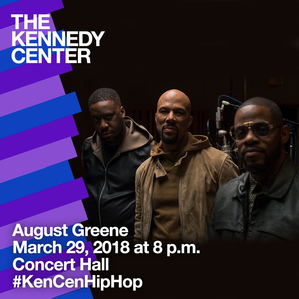 THURSDAY: August Greene at the Kennedy Center
tkc.co/hiphop