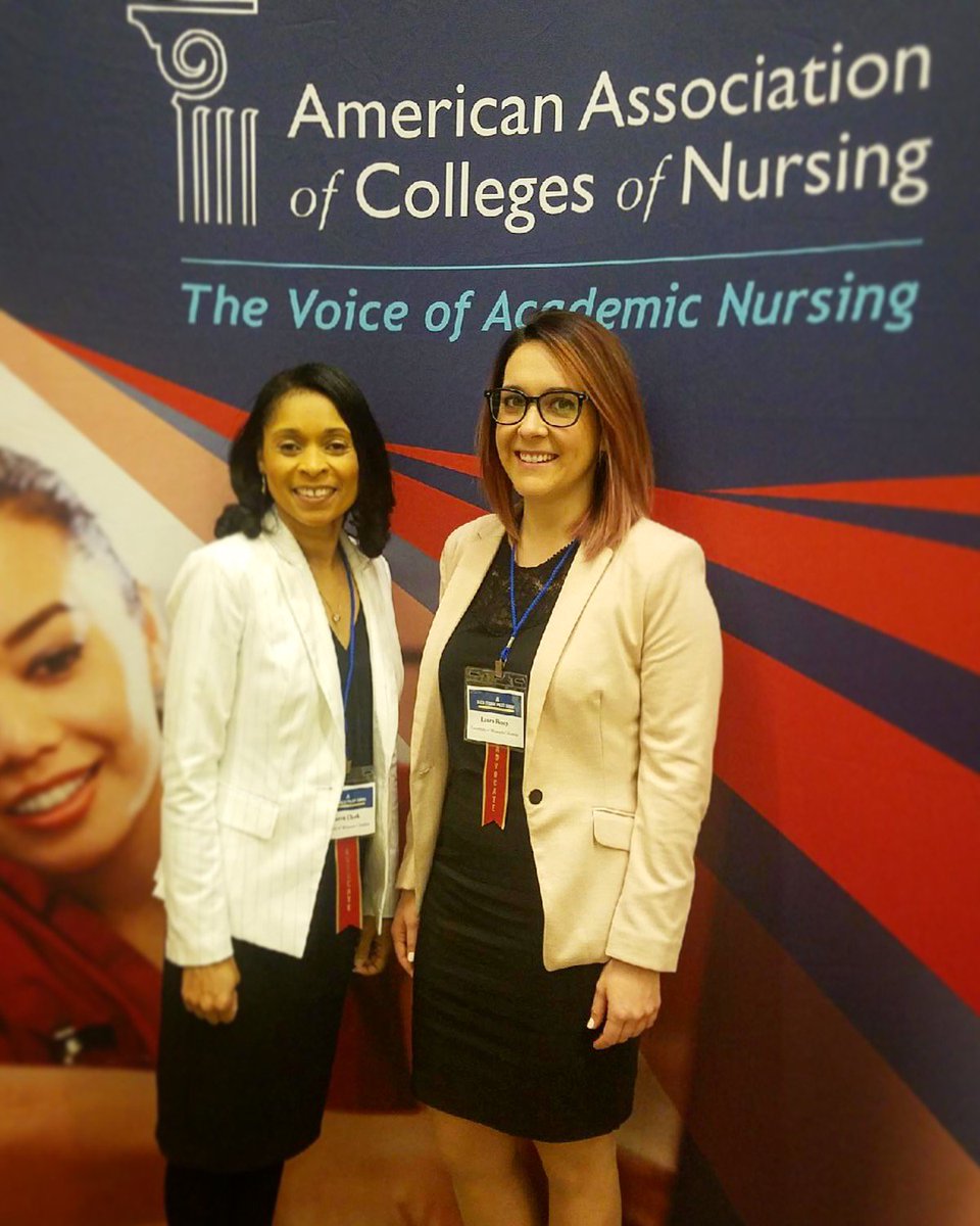 MizzouNursing's tweet photo. Proud of PhD students Karen Clark and Laura Remy are attending the AACN Student Policy Summit, where they will be immersed in didactic program sessions focused on the federal policy process and nursing’s role in professional advocacy. #StudentPolicySummit18 https://t.co/iqVJPiHczD