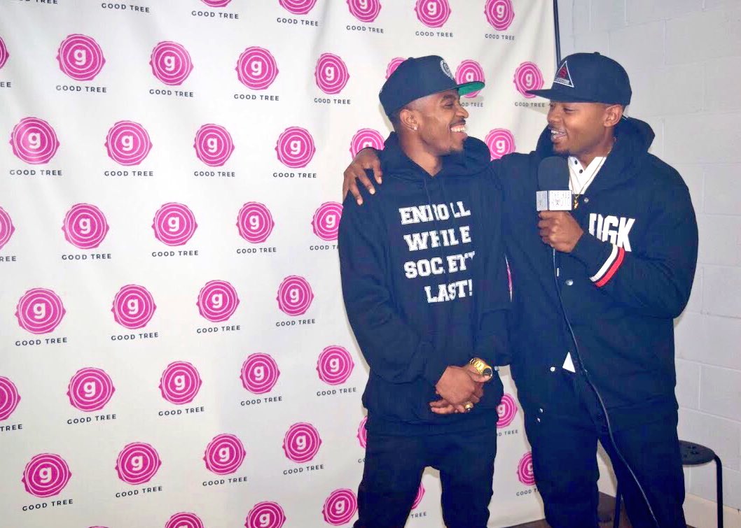 getgoodtree's tweet photo. S/O to @VorisForte & @TheHubRadio 💪🏾 #WhatsyourForte #GoodTreeLA
#marijuananews #weedevents https://t.co/N2wLPM5d8m