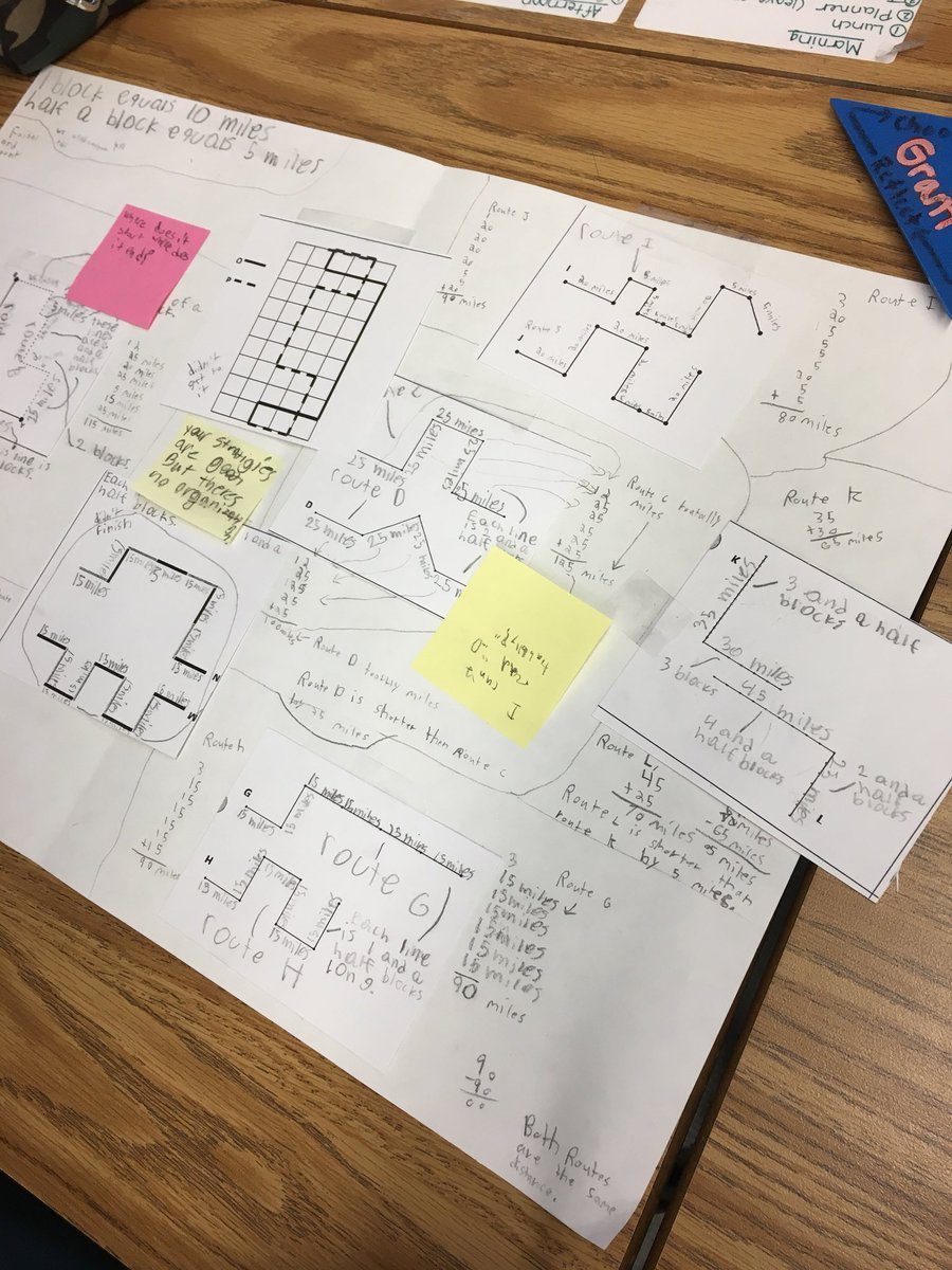 MsB1617's tweet image. Some great conversations today about giving feedback and using manipulatives to find the length of a line! @E4Tech_Teacher @Connect2TLC @WestlakeSchools #e4tech