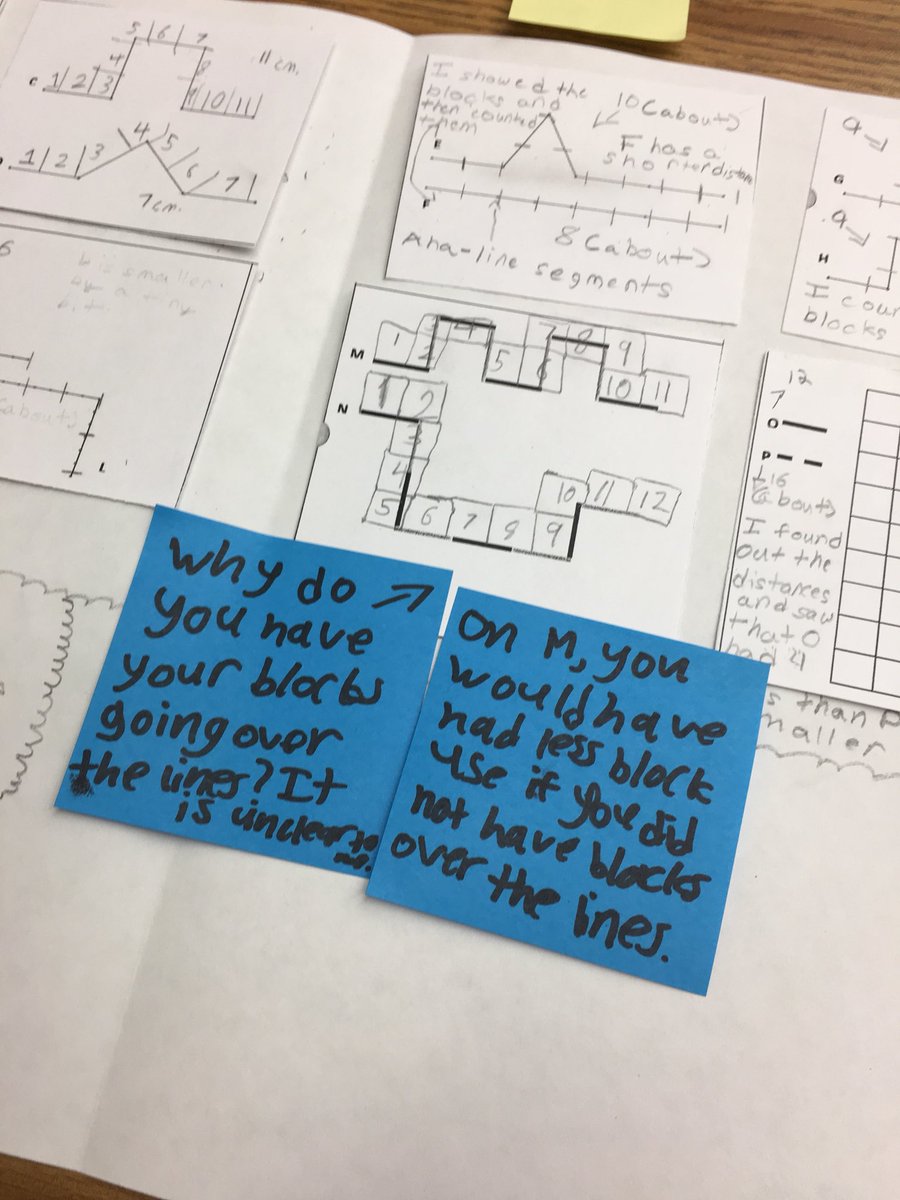 MsB1617's tweet image. Some great conversations today about giving feedback and using manipulatives to find the length of a line! @E4Tech_Teacher @Connect2TLC @WestlakeSchools #e4tech