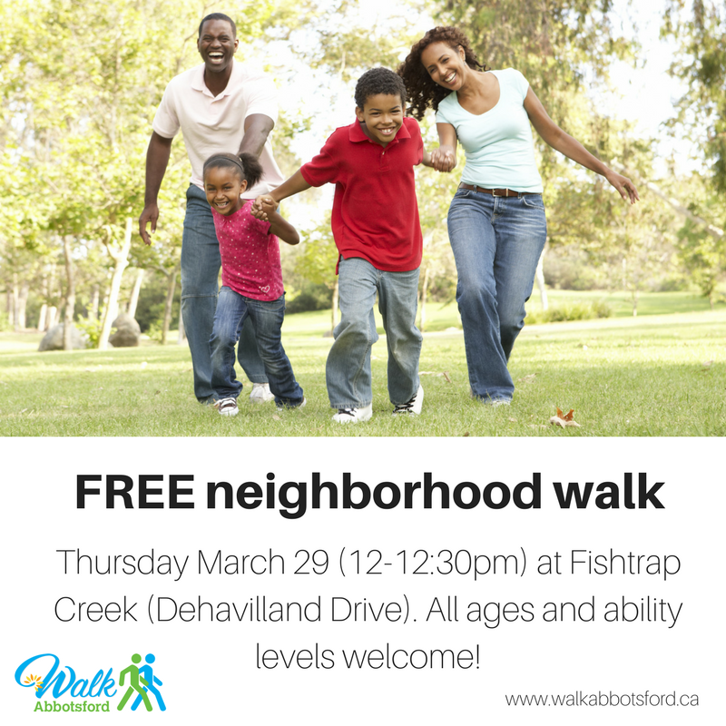 Walk Abbotsford has another neighbourhood walk scheduled this Thursday!  walkabbotsford.ca https://t.co/QuUYexqBzM