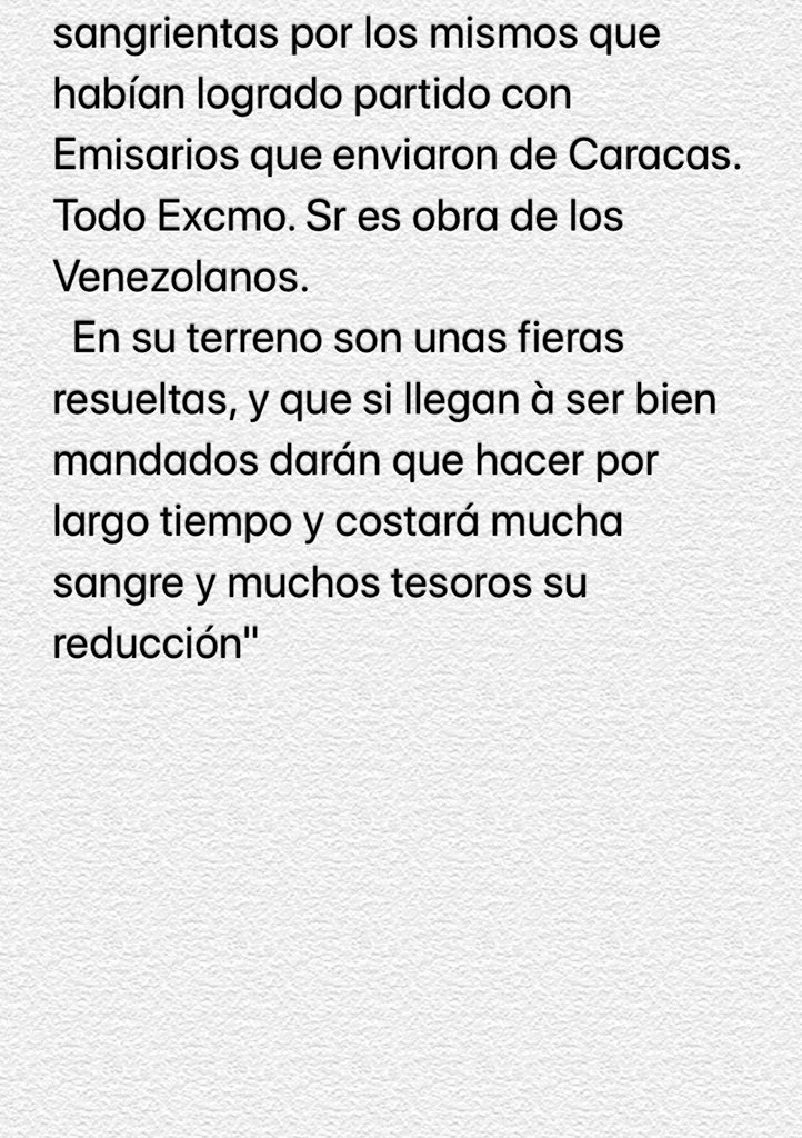 rerchacin's tweet photo. Esta opinión del Gral Pablo Morillo, enviado por la corona española a pacificar Sur America, explica porque el imperio y sus cipayos no pueden con Venezuela. https://t.co/s507w7Swb5