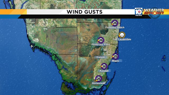 WINDY! Gusts are still from 25-30 mph this evening. They hang with us tonight and tomorrow before relaxing Thursday https://t.co/AajBtwQsGZ