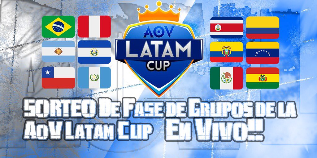 Ya tenemos los grupos para la Copa.La única competición donde estará Latam esta temporada 😓
Sorteo <a href="/TheGameHuntah/">TheGameHuntah</a>  👉 youtu.be/po9YtRZIVTE