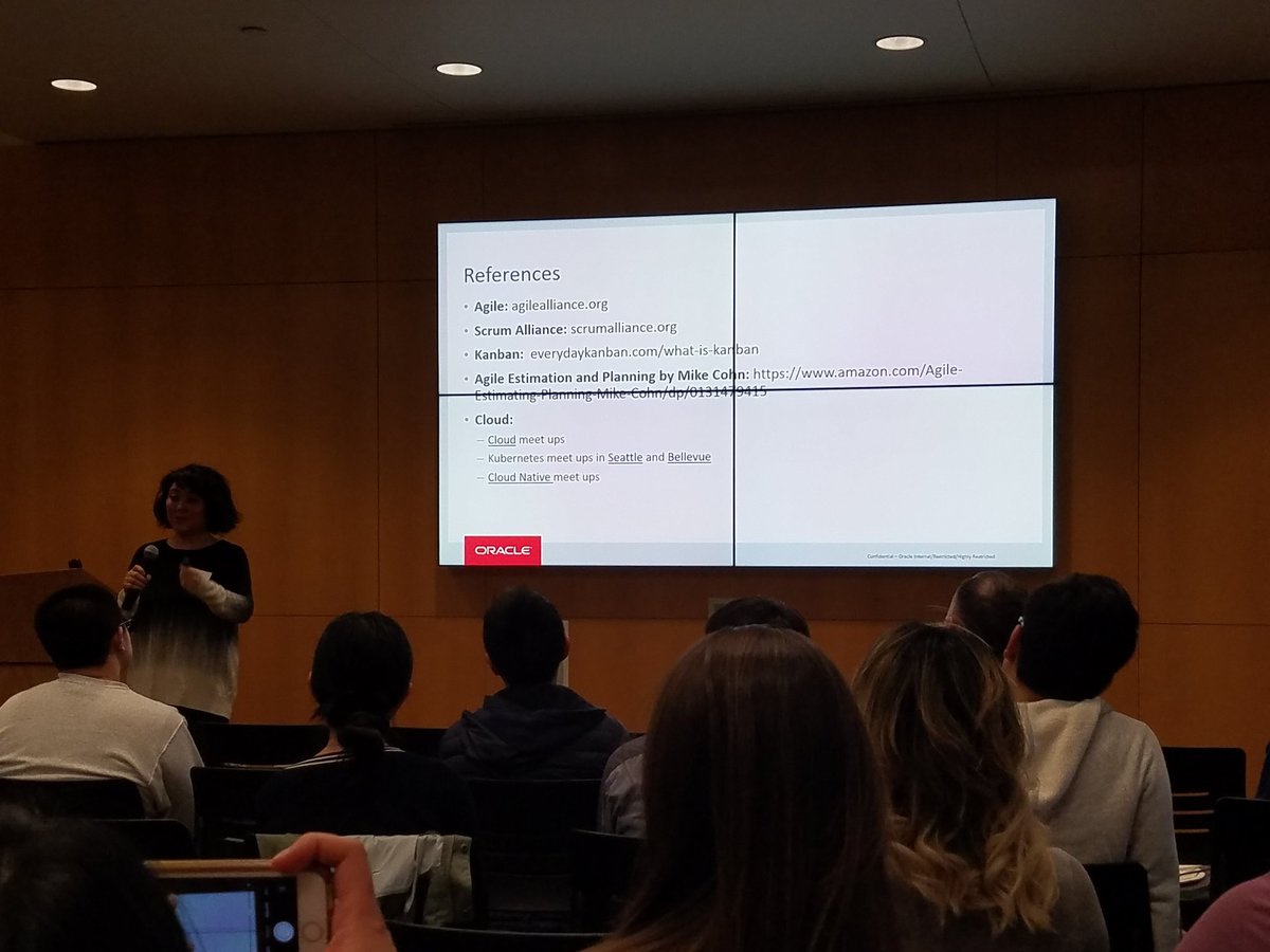 kaslinfields's tweet image. Shoutout to @kubernetesSEA from @OracleIaaS at #OperationCode! Highly recommend checking out the #meetups linked in this presentation if you want to learn about #cloud, #kubernetes, or #containers! #CloudTalk in Bellevue is another great meetup!