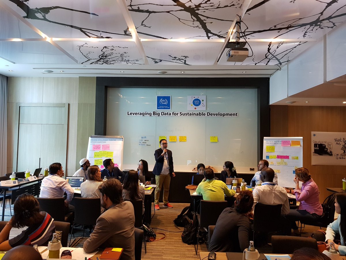 datapopalliance's tweet image. Kicking off Day 2 of #BigData4SD in Bangkok reflecting on main takeaways from Day 1 i.e. the 3Cs of #BigData (crumbs, capacities and communities) and the importance of a people-centered approach to move systems