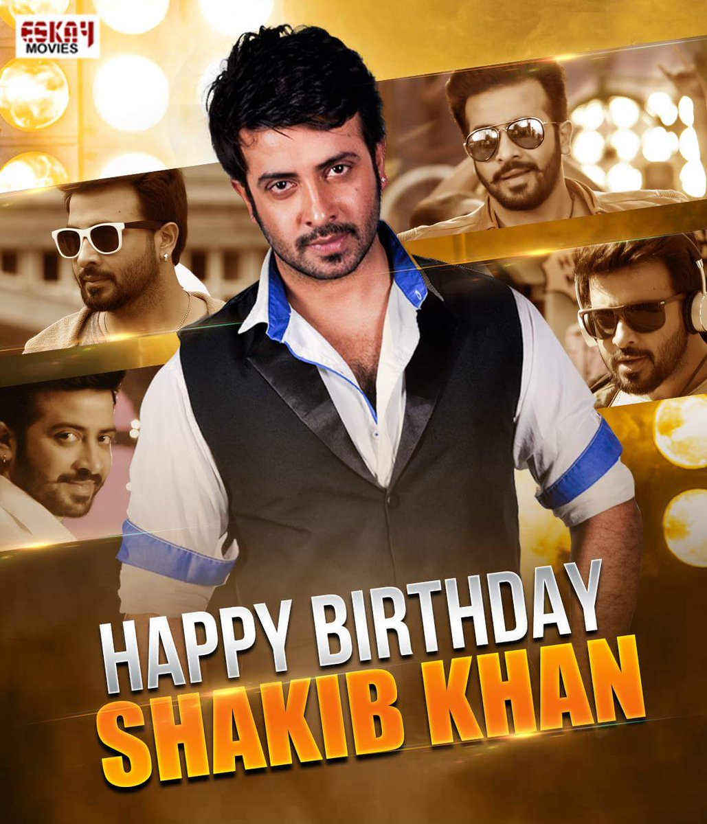 To the Nabab who taught us what royalty is, to the Chaalbaaz who showed us what true charm is. Here's wishing our absolute favorite and the unbeatable @ShakibKhanBD a very Happy Birthday! 🎂
#HappyBirthdayShakibKhan