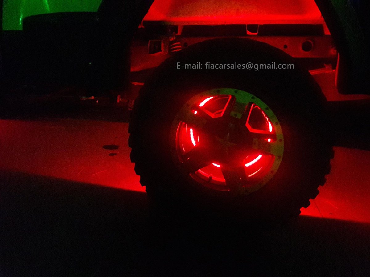 jhb_lighting's tweet photo. * Brightest RGB ColorShfit Wheel Rings with Bluetooth App Control US$140/set Shipped : https://t.co/VLu7ASBsGt
** Add extra US$39 add one set 4pods RGB rock lights Sync with the wheel rings by one app control all light together : https://t.co/IAcMqh6BTg
#ColorShift #Wheelrings https://t.co/HDZXAl1Qgy
