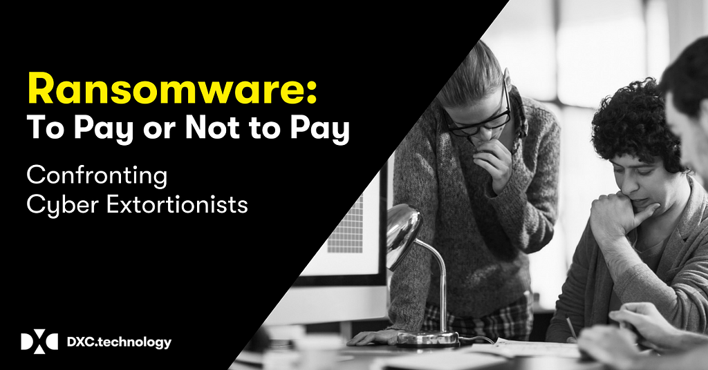 dxc__ps's tweet photo. How can enterprises face #ransomware &amp; plan their strategy? Check out these steps that will help you https://t.co/pDxDYhPBUu https://t.co/TlCuw2jBQI