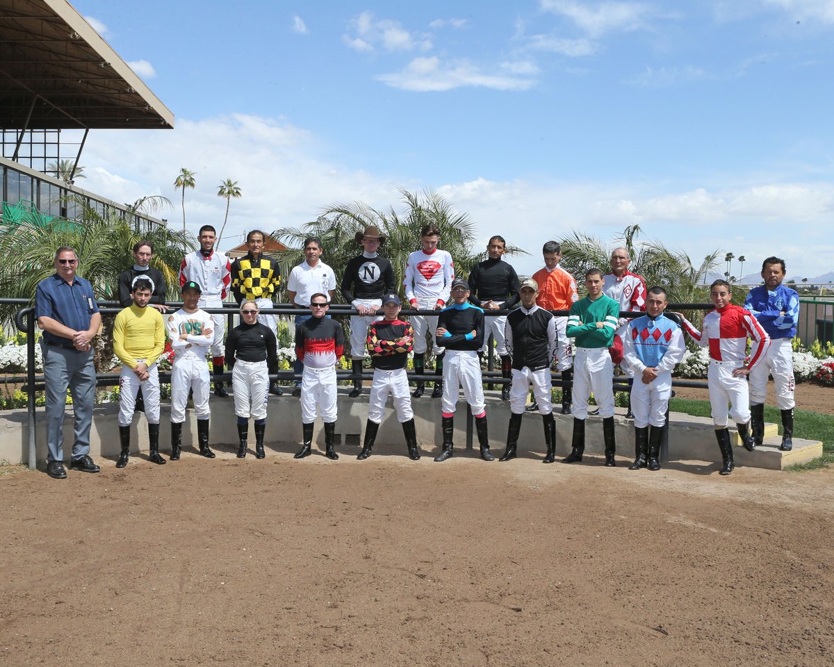 Our Jockey Colony observed a moment of silence today for Jose Flores and Cesar Gomez