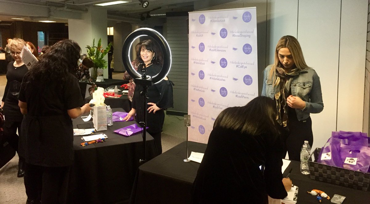 TheLasheSpot's tweet photo. We are at the Aveda Institute #CareerFair in #Chicago ... stop by and see the opportunities @TheLasheSpot has to offer. https://t.co/VmBHWARRr0
