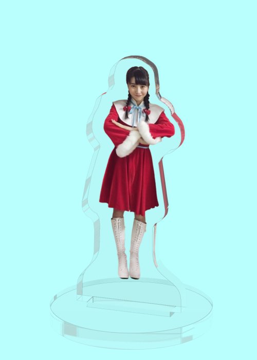 「以前作った トリプルエー フィギュアスタンド 」|明日桧のイラスト