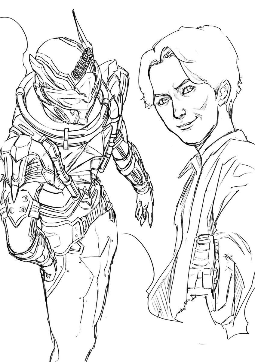 仮面ライダービルド ブラッドスターク 石動さん描いてみる 