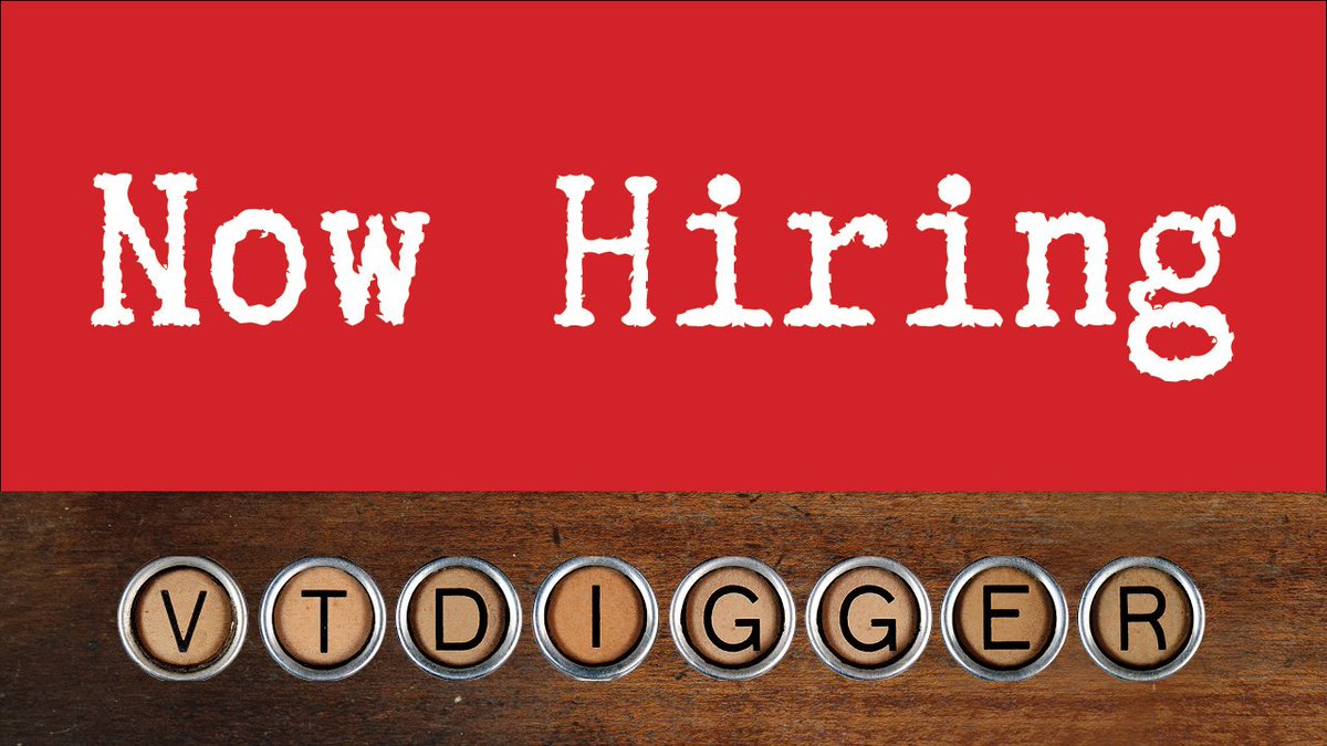 vtdigger's tweet image. Come dig with us! We&apos;re hiring a front end web developer: 
⬇️⬇️⬇️ 
vtdigger.org/jobs/tech/