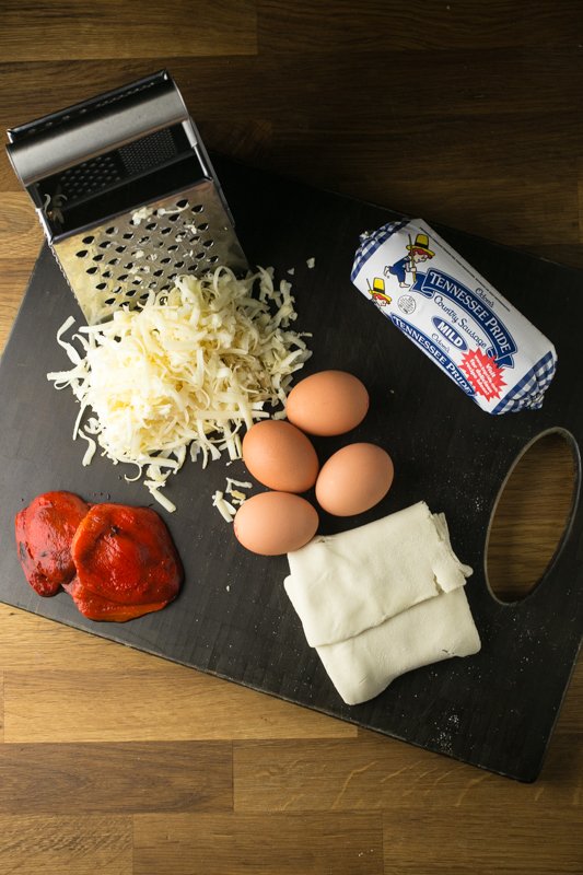 #ad These mini sausage and red pepper quiches with Odom's Tennessee Pride breakfast sausage that I picked up at <a href="/Walmart/">Walmart</a> are #breakfastgoals2018! #collectivebias ow.ly/9XPP30jayE4