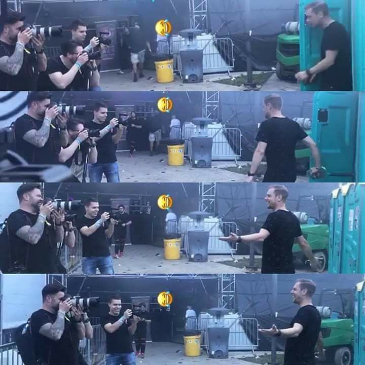 MxArmin's tweet photo. Algo que solo le pasa al rey de reyes @arminvanbuuren lol 😂 https://t.co/TSmbb5cpyy