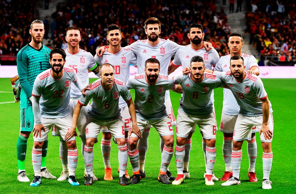 InvictosSomos's tweet photo. ¿Qué tan contundente fue España ante Argentina? Hizo 6 tiros al arco, marcó 6 goles. Sergio Romero y Willy Caballero ni la vieron. TREMENDO. https://t.co/MhxfFWCpWr