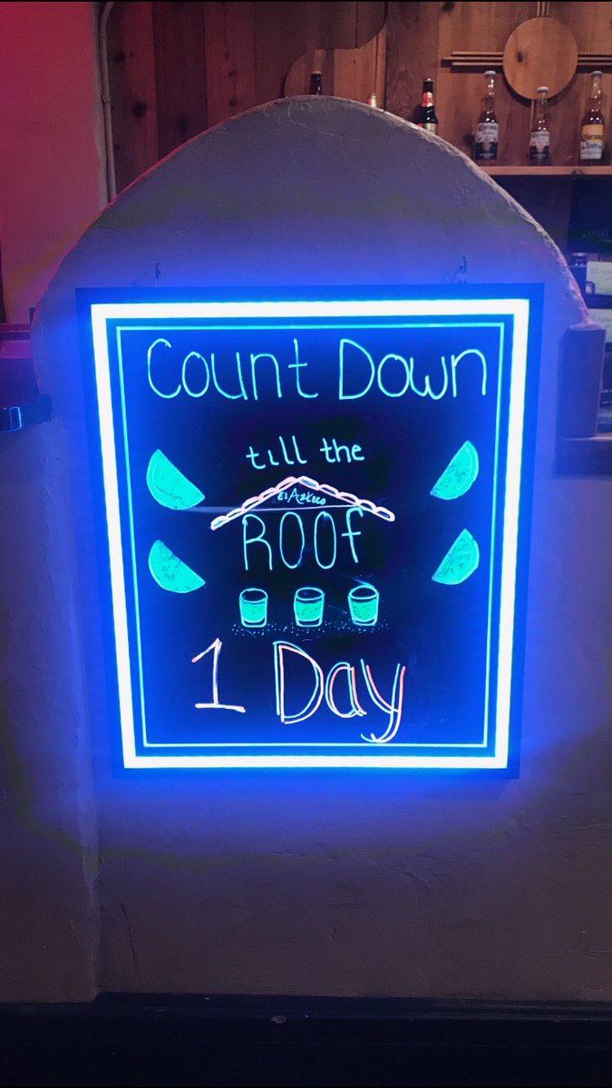 ElAzteco_EL's tweet photo. We back... 🌮🍸🍻🌞 https://t.co/XpRisuSF2Y