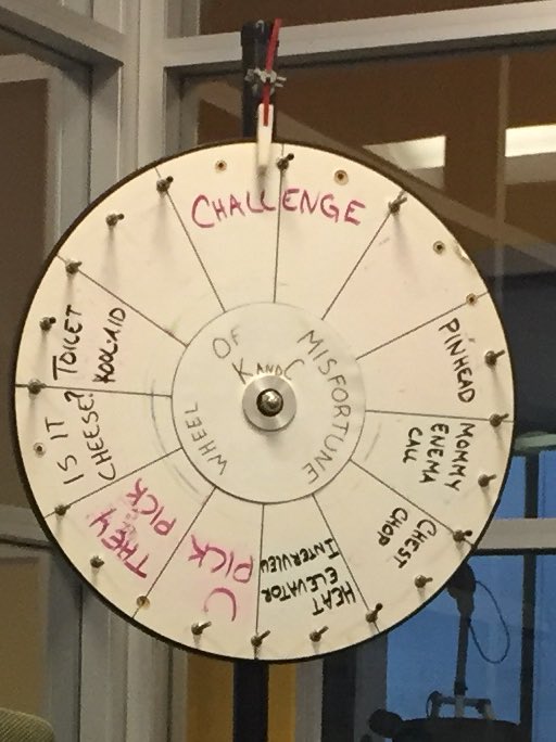 Wheel1053's tweet photo. Preparations are being made for @JC1053 hear the spin tomorrow @gbagnation  @MikeBacsik https://t.co/AXL1g1Y50a