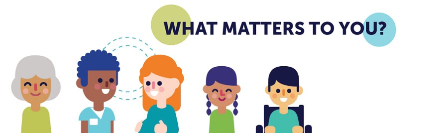 PatientVoicesBC's tweet photo. “What matters to you?” is a simple question that can have a big impact. To help advance patient- and family-centred care in BC, we're inviting providers to ask this important question each and every day. Want to learn more? Join us for our webinar: https://t.co/lGddIH1i3Z https://t.co/wTUI79mhTj