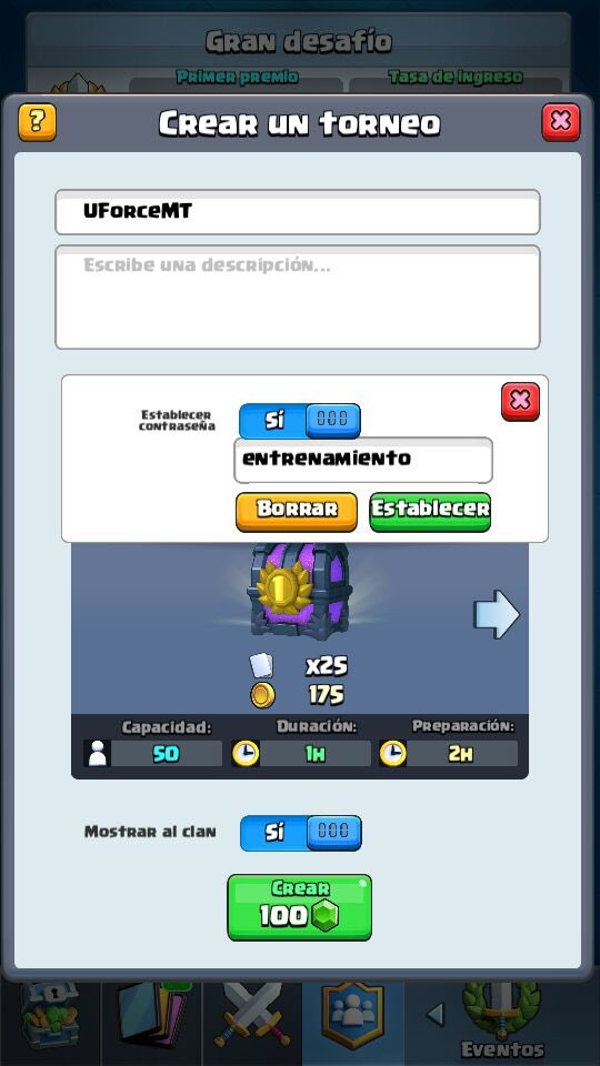 Torneo 22hs, premio al ganador torneo de 💯 gemas #GoMT