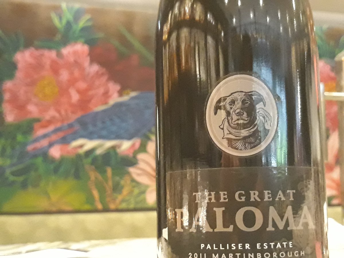 New Beauty on the list <a href="/PalliserWines/">Palliser Wines</a> #paloma_after_hector #pinotnoir #huami #somm