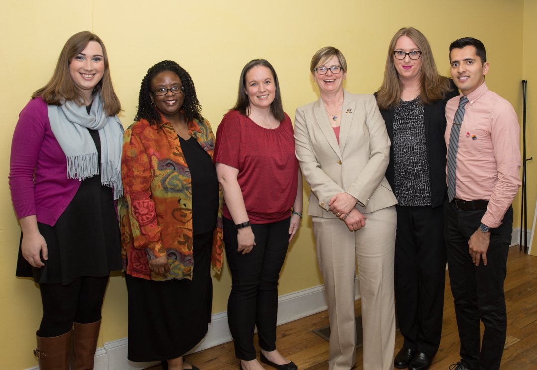 Parents, health care professionals, and community advocates at HRC's 2018 HEI launch.