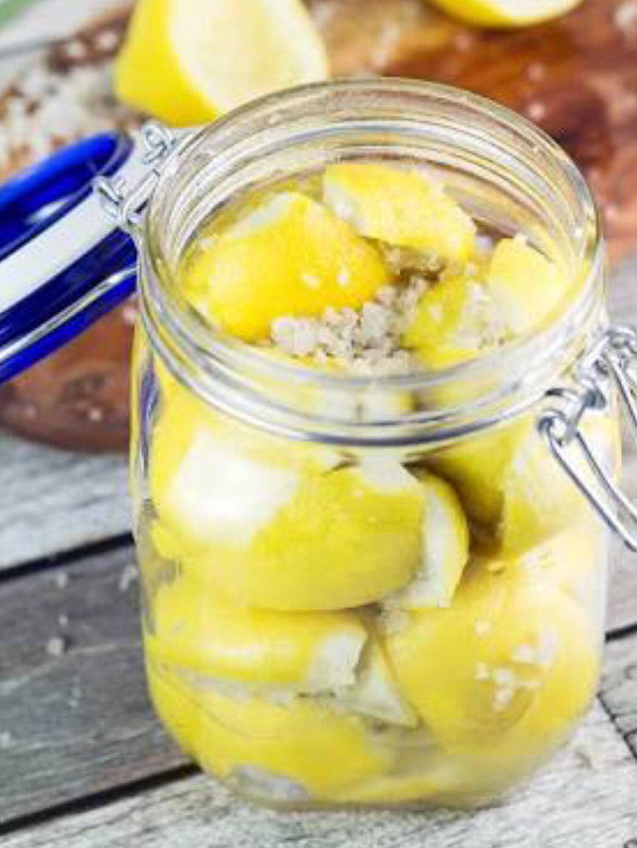 #TodaysRecipe #PreservedLemons every house should have a jar or two of these #tastesensations #recipe 👉bit.ly/2FvOMwe #ourgalley