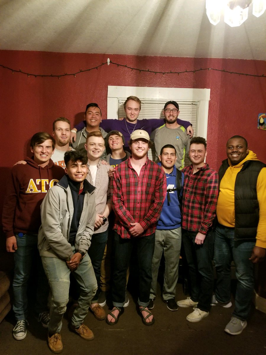 Congratulations to the Gamma Theta Pledge class on getting their Big Bros and partaking in the Formal Pledge Pinning Ceremony. We cannot wait to see what you do in this chapter going forward. L&amp;R #Millikin #MakeItMillikin #ATO