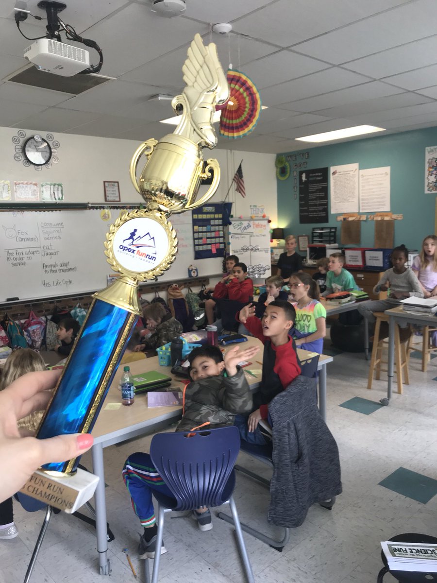 The Street Savages are #1 today for the <a href="/apexfunrun_VA/">Apex Fun Run HR VA</a> ! Hoping to keep the momentum going for Thursday’s run 🏃🏼‍♀️ 🏃🏽! #streetstrong #WestsideBestSide <a href="/WSESSmithfield/">Westside Elementary</a> #communitysupport #united