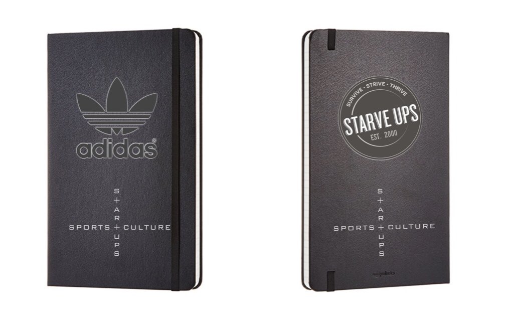 StarveUps's tweet photo. Stripes + Starve Ups...big things are happening! Stay tuned for more info. #starveups #adidas #scalerator #disrupt https://t.co/lwGx65QKTg