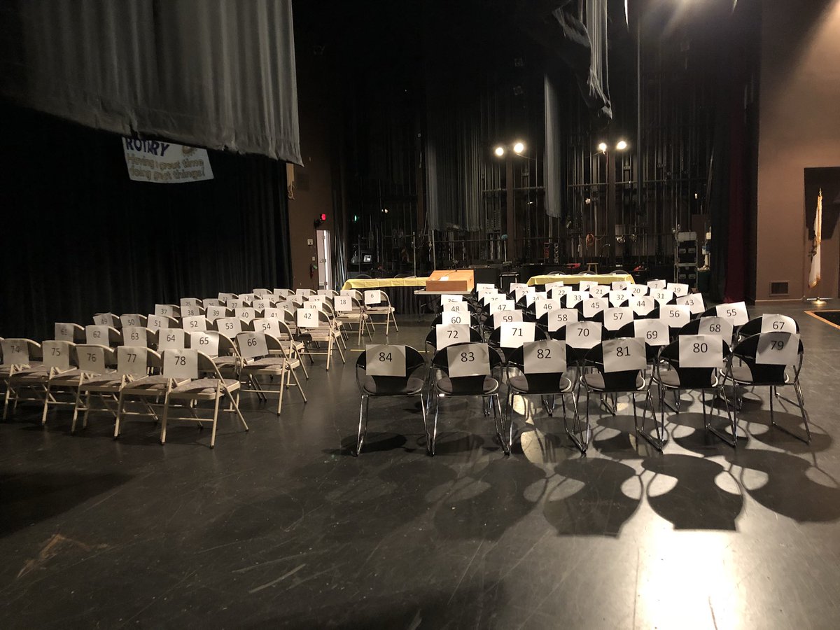 All set for the Butte County Spelling Bee.  WED, March 28@ Paradise  Performing Arts Center .  112 students representing close to 50 schools!  Good luck, Spellers <a href="/BCOEStory/">Butte County Office of Education</a> @BCOEHR <a href="/paradiserotary/">Paradise Rotary Club</a>