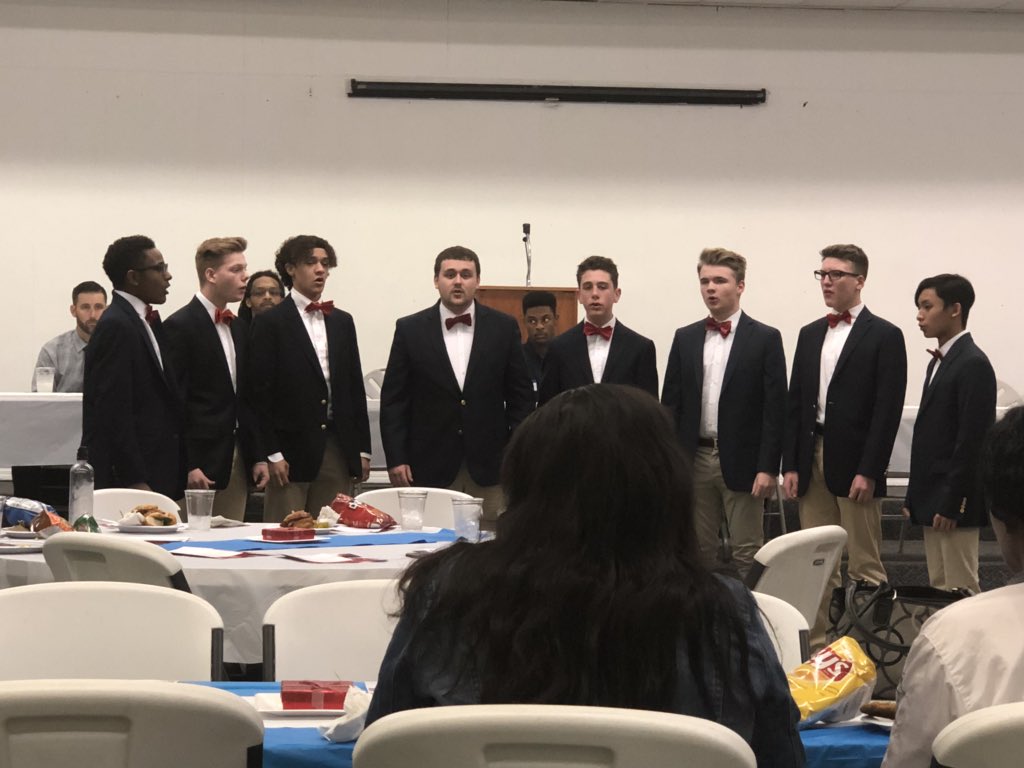 dshively44's tweet photo. Performances by Tilghman’s Concordia &amp; Prime Rib at the Paducah Human Rights Commission’s Evening of Discussion - Diversifying Advanced Placement Classes at PTHS &amp; MCHS. #BLUESBEST https://t.co/Oa4EQ7eQVk