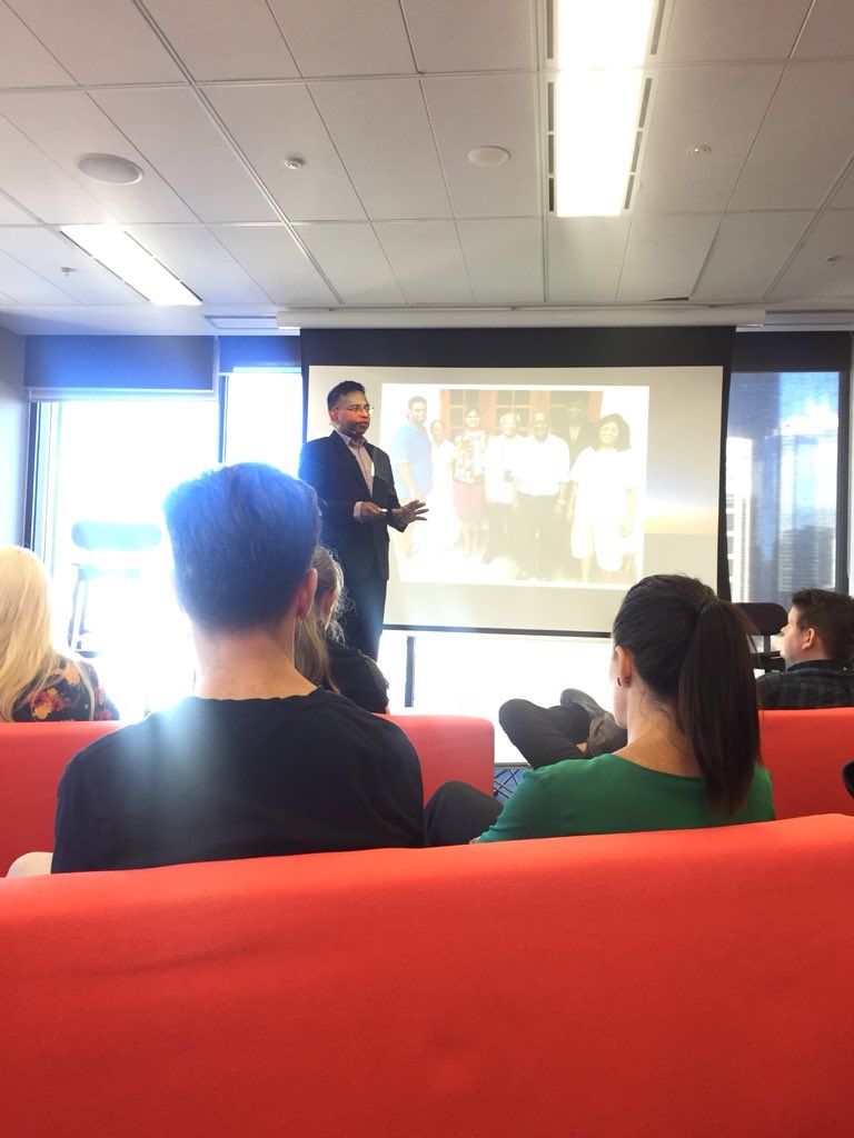 Another awesome #doingdevelopmentdifferently day at Sportsbet. First up <a href="/gihanperera/">Gihan Perera</a> guest speaker on #futureofwork #SportsbetLife